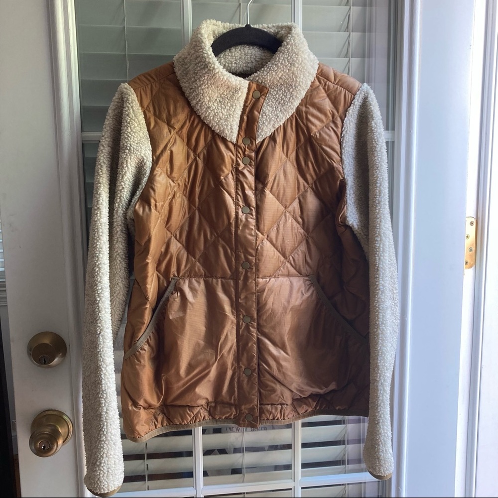 REI Wallace Lake Sherpa Bomber Down Jacket